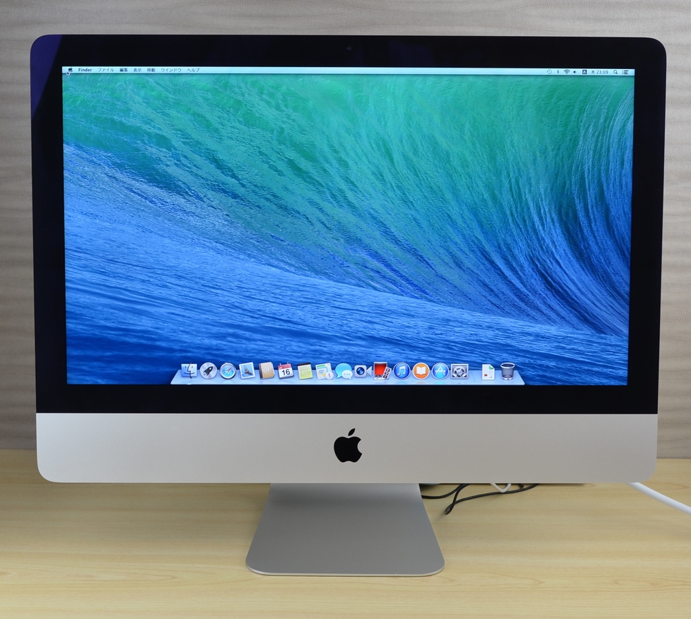 iMac買取ました！21.5-inch,Late 2013 Core i5 8GB 1TB