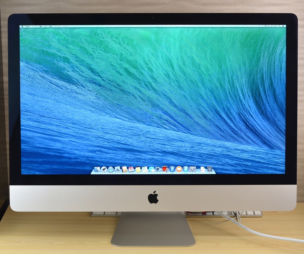 iMac買取ました！27-inch,Late 2013 Core i5 メモリ32GB 1TB,Mac最強の買取店！オンラインMac買取ストア