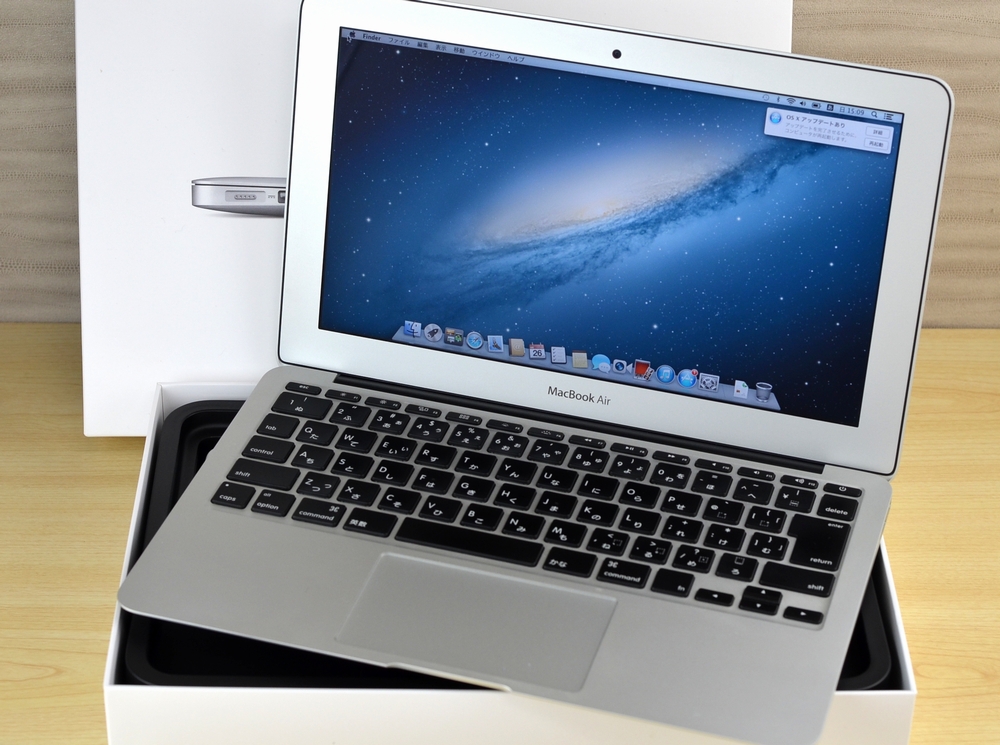 MacBook Air買取ました！11-inch,Mid 2012 MD223J/A