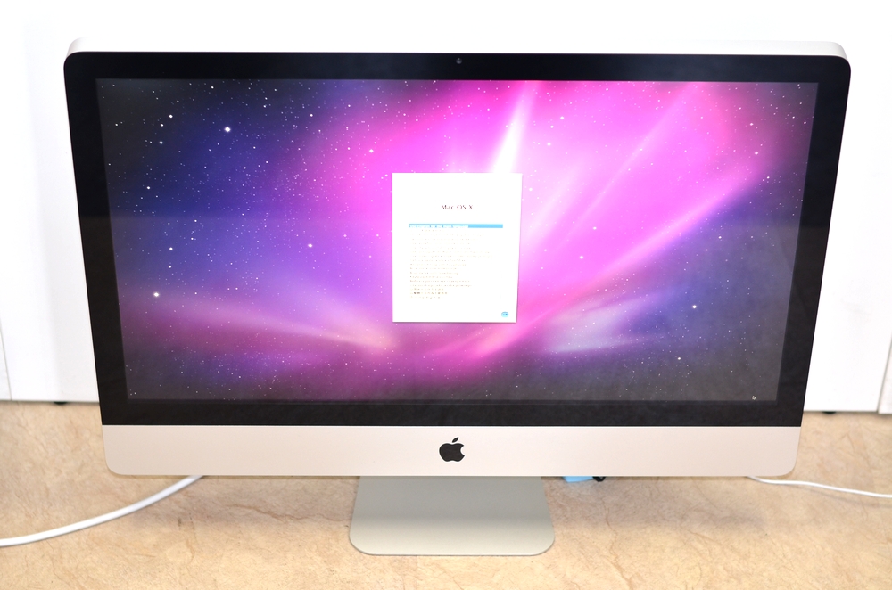iMac買取ました！iMac 27-inch,Late 2009 ジャンク品