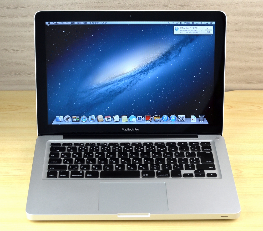 MacBook Pro買取ました！13-inch Early 2011 MC700J/A Core i5