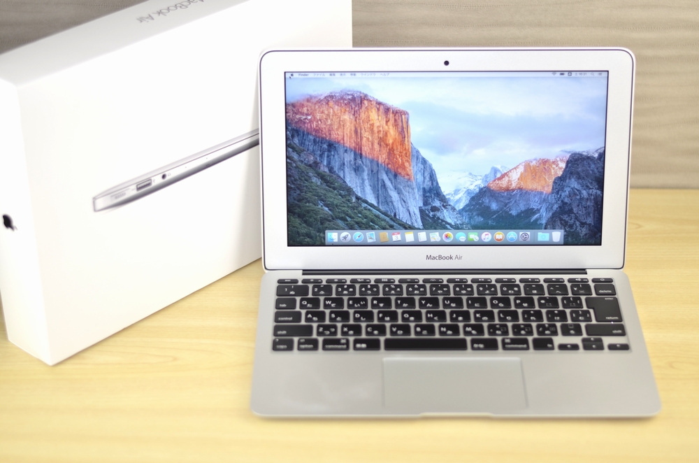 MacBook Air買取ました！11-INCH,EARLY 2015 MJVM2J/A i5,MacBook Airの高額買取はオンラインMac買取ストア
