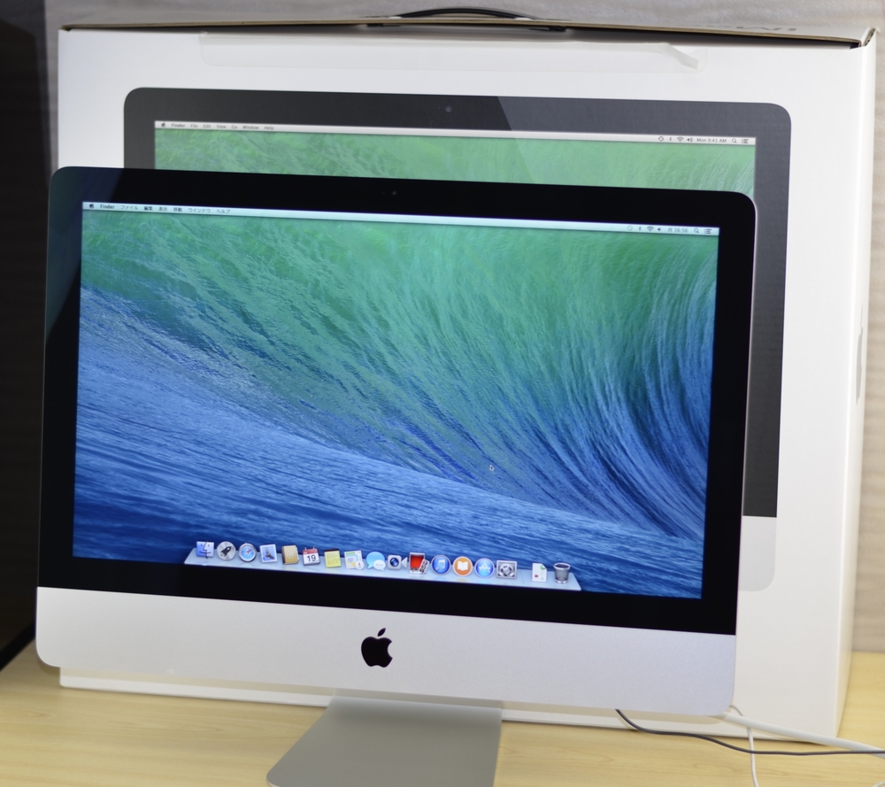 iMac 21.5-inch買取ました！Late 2013 ME086J/A 8GB i5 1TB,iMacの買取はオンラインMac買取ストアにお任せください！