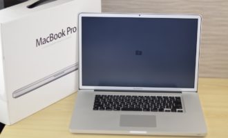 MacBook Pro買取ました！17-inch,Mid 2010 CTO Core i7,実際の買取金額が高いのはオンラインMac買取ストア！