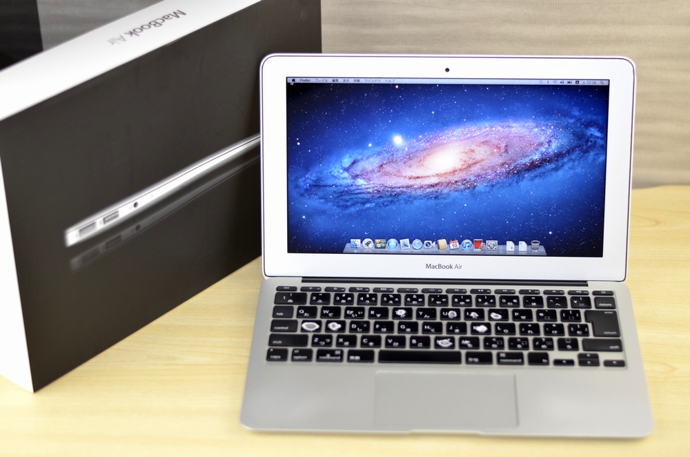 MacBook Air買取ました！11-inch Mid 2011 Core i7 CTO,Macの買取は、オンラインMac買取ストアにお任せください！