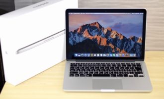 MacBook Pro買取ました！Retina 13-inch Late 2013 ME866J/A,実際の買取金額が高いのはオンラインMac買取ストア！