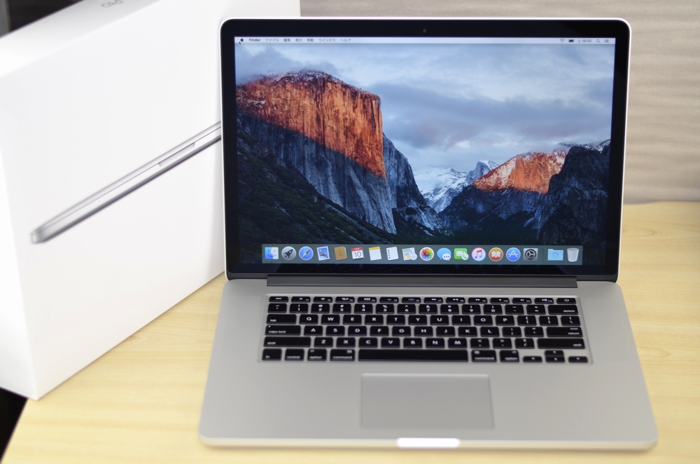 MacBook Pro買取ました！Retina 15-inch Mid 2015 Core i7、壊れているMac・付属品が無い・傷・へこみがあっても買取いたします！