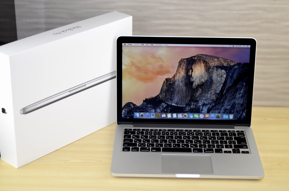MacBook Pro買取ました！Retina,13-inch,Mid 2014 MGX72J/Aの買取は、オンラインMac買取ストアにお任せください！