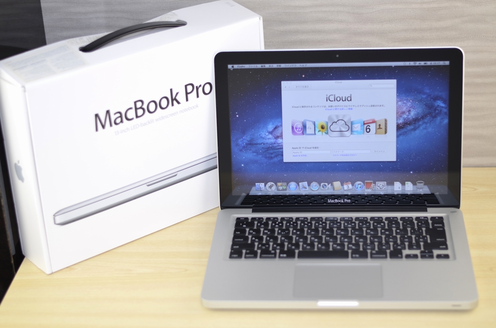 MacBook Pro買取ました！13-inch Late 2011 MD313J/A Core i5,他店との決定的違い！実際の買取金額が高いのはオンラインMac買取ストア！