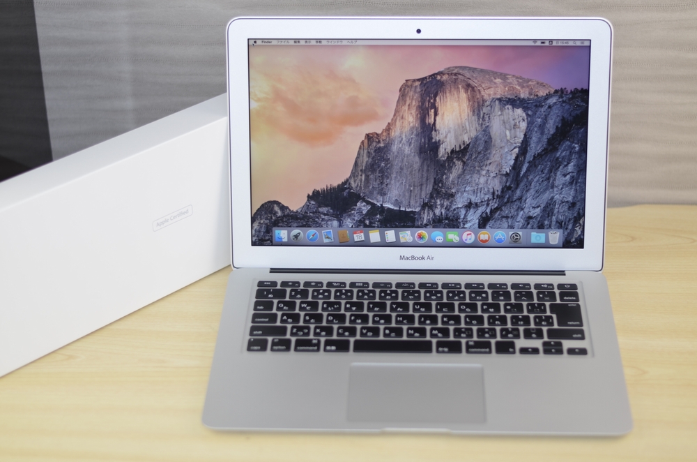 MacBook Air買取ました！13-inch Early 2014 CTO Core i5 8GB 128GB SSD,実際の買取金額が高いのはオンラインMac買取ストア！