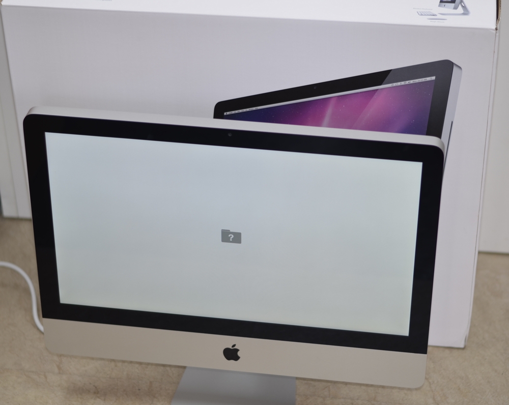 iMac買取ました！21.5-inch,Mid 2010 MC508J/A Core i3