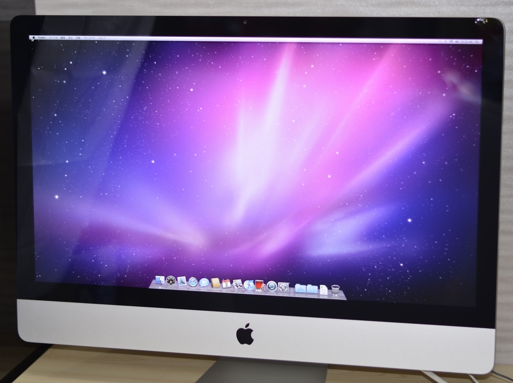 iMac買取ました！27-inch,Late 2009 Core i7 16GB 2TB CTO,Macの買取は、オンラインMac買取ストアにお任せください！