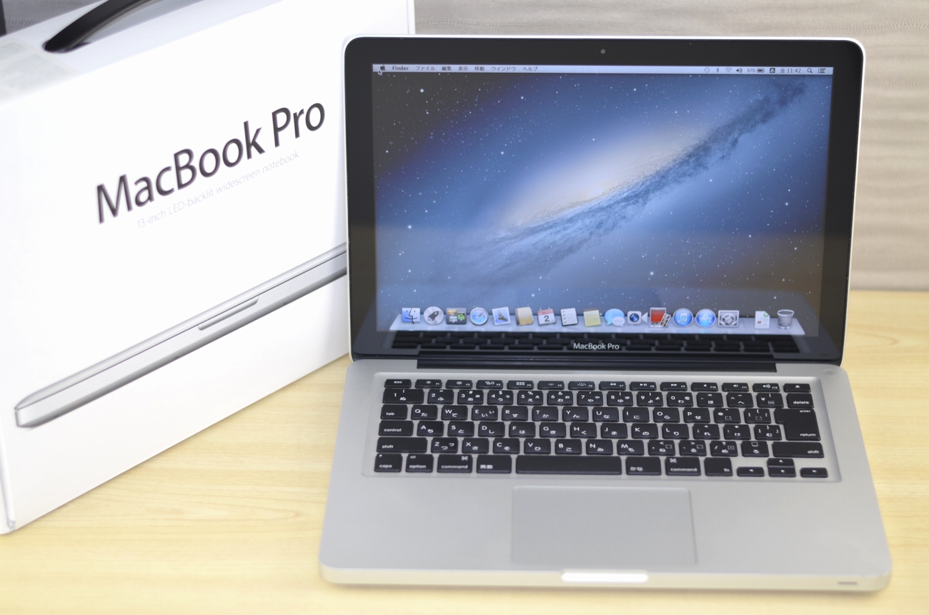 MacBook Pro買取ました！13-inch,Mid 2012 MD101J/A Core i5 メモリ8GB,壊れているMac・付属品が無い・傷・へこみがあっても買取いたします！